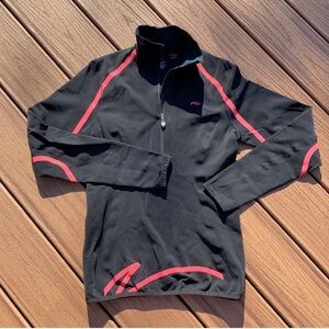 KJUS Women's Black Half Zip Fleece